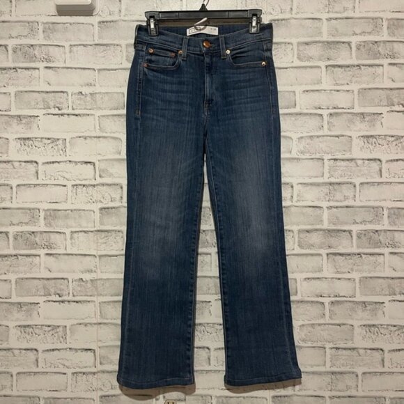 Women’s AYR Jeans The Pop medium straight leg jeans Size 27W/25.5L - Picture 1 of 6